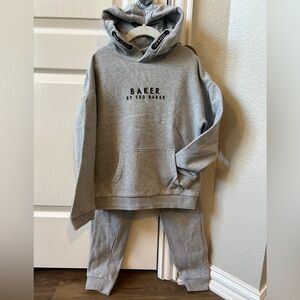 Ted Baker Kids’ Gray Tracksuit / Hoodie and Joggers Set in kids size 9